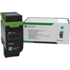 Image de Lexmark - Cyan - original - Boîte - Cartouche de toner LCCP, LRP - pour Lexmark CS531dw, CS632dwe, CX635adwe