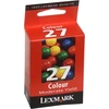 Image de Lexmark No. 27 cartouche d'encre - cyan, magenta, jaune - jet d'encre - 220 page(s)