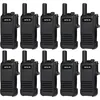 Image de Retevis RB647 Talkie-walkie pour adultes, radio IP67 étanche, PMR446, portable, 1000 mAh, VOX, radio professionnelle pour adultes 10 pièces