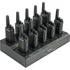 Image de Retevis RT668 Radio avec chargeur 10 en 1, Chargement efficace, Emplacements amovibles, Walkie Talkie adulte pour école, salle à manger(10 STK)