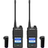 Image de Retevis RB658 Ham Radio, talkie-walkie avec contrôle APP VOX, 1800 mAh, écran 1,77 pouces, avec oreillette Bluetooth pour les flottes, les voyages en groupe