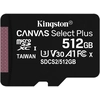 Image de Kingston Technology Carte micSDXC Canvas Select Plus 100R A1 C10 de 512 Go sans ADP - Neuf