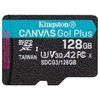 Image de Carte mémoire Microsd Kingston Canvas Go Plus 128 Go