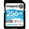 Image de Kingston Technology Canvas Go! Plus Carte SDXC Canvas Go Plus 170R C10 UHS-I U3 V30 de 256 Go - Neuf
