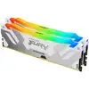 Image de Kingston Technology FURY 32Go 6400MT/s DDR5 CL32 DIMM (Kit de 2) Renegade RGB Blanc XMP - Neuf