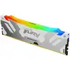 Image de Kingston Technology FURY 16Go 6400MT/s DDR5 CL32 DIMM Renegade RGB Blanc XMP - Neuf