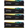 Image de Kingston FURY Beast - DDR5 - Kit - 128 Go : 4 x 32 Go - DIMM 288-PIN - 5200 MHz / PC5-41600 - CL40 - 1,25 V - on-die ECC