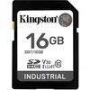 Image de Kingston Technology 16G SDHC Industrial pSLC - Neuf