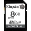 Image de SD Card 8GB Kingston SDHC Industrial -40C to 85C retail