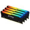Image de Kingston Technology FURY Beast 32GB 3600MT/s DDR4 CL17 DIMM (Kits de 4) RGB - Neuf