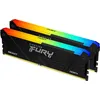 Image de Kingston FURY Beast RGB - DDR4 - Kit - 64 Go : 2 x 32 Go - DIMM 288-PIN - 3200 MHz / PC4-25600 - CL16 - 1,35 V - non tamponné - non-ECC - Noir