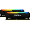 Image de Kingston Technology FURY Beast 32GB 3200MT/s DDR4 CL16 DIMM (Kits de 2) 1Gx8 RGB - Neuf