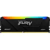 Image de Kingston FURY Beast RGB - DDR4 - Module - 16 Go - DIMM 288-PIN - 3200 MHz - CL16 - 1,35 V - sans tampon - non-ECC - Noir