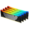 Image de Kingston Technology FURY 32 Go 3600 MT/s DDR4 CL16 DIMM (Kits de 4) Renegade RGB - Neuf