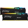 Image de DDR5 16GB PC 6000 CL30 Kingston KIT (2x 8GB) FURY Beast RGB retail