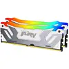 Image de Kingston Technology FURY 48Go 8400MT/s DDR5 CL40 CUDIMM (Kit de 2) Renegade RGB Blanc XMP - Neuf