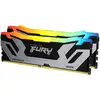 Image de Kingston Technology FURY 48Go 8400MT/s DDR5 CL40 CUDIMM (Kit de 2) Renegade RGB Silver XMP - Neuf