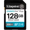 Image de Kingston Technology Canvas Go! Plus 128 Go SDXC Canvas Go Plus Gen4 200 Mo/s C10 UHS-I U3 V30 - Neuf