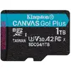 Image de Kingston Technology Carte microSDXC Canvas Go Plus Gen4 200R A2 U3 de 1 To, pack unique sans ADP - Neuf
