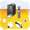 Image de Ensemble complet Tireuse a biere - STREAM 80 machine a biere, pompe a biere 2 lignes, 90 litres/h, professionnelle, KEG: NC adaptateur; KEG 2: KeyKeg