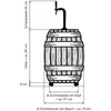 Image de Ensemble complet - Tireuse a biere - BARRIQUE mobile bar à bière, machine a biere, pompe a biere, KEG: Type S