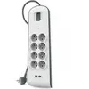 Image de Belkin Surge 8 prises 2 USB-2,4A BSV804ca2M Blanc 2 m