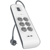 Image de Belkin BSV604vf2M Blanc 6 sortie(s) CA 2 m - Neuf
