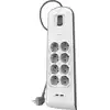 Image de Belkin BSV804VF2M Protection de tension Blanc 8 sorties AC 2 m