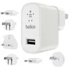 Image de Adaptateur Secteur - Belkin - Kit De Voyage International - Usb 4 Broches - 12 W - Universel