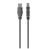 Image de Belkin USB 2.0 A - USB 2.0 B, 3m câble USB USB A USB B Gris - Neuf