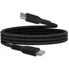 Image de Belkin BoostCharge câble USB-C vers USB-C à gaine tressée, câble USB C charge rapide certifié USB-IF pour iPhone 16, iPhone 15, Samsung Galaxy S24, S23, iPad Pro, Google Pixel, etc., 1 m, noir en occasion ou reconditionné