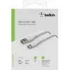 Image de Belkin BOOST CHARGE - Câble USB - USB-C (M) à USB (M) - 1 m - blanc