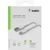 Image de Belkin BOOST CHARGE - Câble USB - USB-C (M) à USB (M) - 2 m - blanc