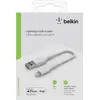 Image de Belkin BOOST CHARGE - Câble Lightning - Lightning (M) bis USB (M) - 15 cm - bleu - pour Apple 10,5 pouces iPad Pro ; 12,9 pouces iPad Pro (2ème génération) ; iPhone 11, 11 Pro, 11 Pro Max, 8, XR, XS, XS Max