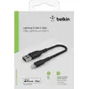Image de Belkin BOOST CHARGE - Câble Lightning - Lightning (M) à USB (M) - 15 cm - noir - pour Apple iPad/iPhone/iPod (Lightning)