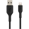 Image de Câble Tressé Lightning MFi 3m (Noir) - Neuf
