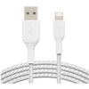 Image de Câble Tressé Lightning MFi 3m (Blanc) - Neuf