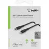 Image de Belkin BOOST CHARGE - Câble Lightning - USB-C (M) à Lightning (M) - 1 m - noir - alimentation USB (18 W)