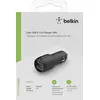 Image de Belkin Chargeur de voiture USB-A, 24W noir CCB001btBK