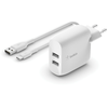 Image de Belkin WCE001VF1MWH chargeur d'appareils mobiles Blanc Intérieure - Neuf