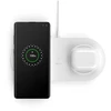 Image de Belkin Double station de recharge à induction (double chargeur sans fil 10 W pour iPhone 14/14 Plus, 14 Pro, 14 Pro Max, 13, 12, Galaxy S22, S22+, S22 Ultra, Pixel 4, 4XL, AirPods, etc.) - Neuf
