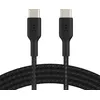 Image de Belkin BOOST CHARGE Câble tressé USB-C / USB-C, 2 m