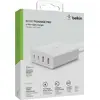 Image de Belkin BOOST CHARGE GaN - Adaptateur secteur - 108 Watt - 4 ports de sortie (2 x USB, 2 x USB-C) - blanc