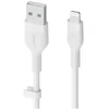 Image de Belkin BOOST CHARGE - Câble Lightning - USB mâle à Lightning mâle - 2 m - blanc - pour Apple iPad/iPhone/iPod (Lightning)