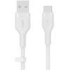 Image de Belkin BOOST?CHARGE Flex câble USB USB 2.0 2 m USB C Blanc - Neuf