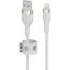 Image de Belkin BOOST CHARGE - Câble Lightning - USB mâle à Lightning mâle - 3 m - blanc - pour Apple iPad/iPhone/iPod (Lightning)