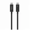 Image de Câble USB-C vers USB-C Thunderbolt 4 USB4 pour Charge et Transfert 1m Noir - Neuf