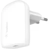 Image de Belkin Chargeur secteur USB-C 30W PD + PPS Techn. blanc WCA005vfWH