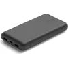 Image de Belkin BOOST CHARGE - Banque d'alimentation - 20000 mAh - 15 Watt - 3 ports de sortie (2 x USB, USB-C) - sur câble : USB, USB-C