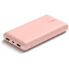 Image de Belkin Powerbank 20.000mAh rose 15W+USB-A/C Kab. 15cm BPB012btRG